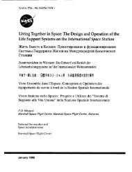 Living Together in Space: The Design and Operation of the Life ...