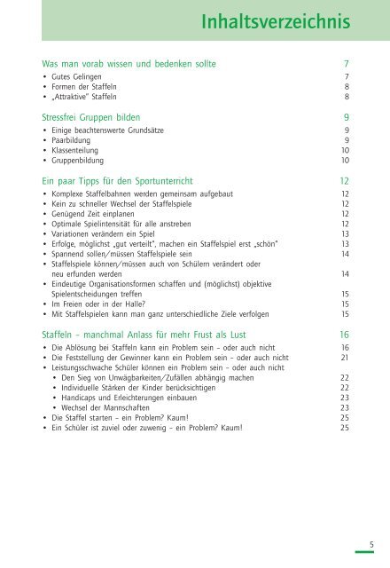 Pendelstaffeln - sportfachbuch.de