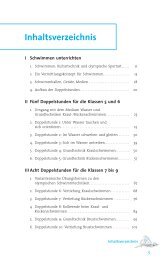 4 Doppelstunde 3: Sich im Wasser antreiben - sportfachbuch.de