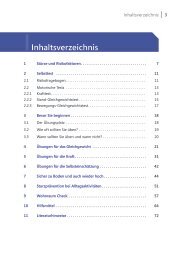 IInhaltsverzeichnis - sportfachbuch.de