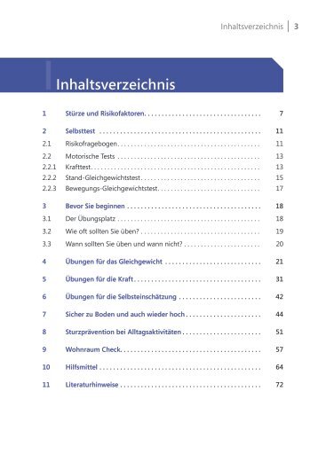 IInhaltsverzeichnis - sportfachbuch.de