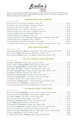 The wines on this Progressive Wine List are grouped ... - WebCanada