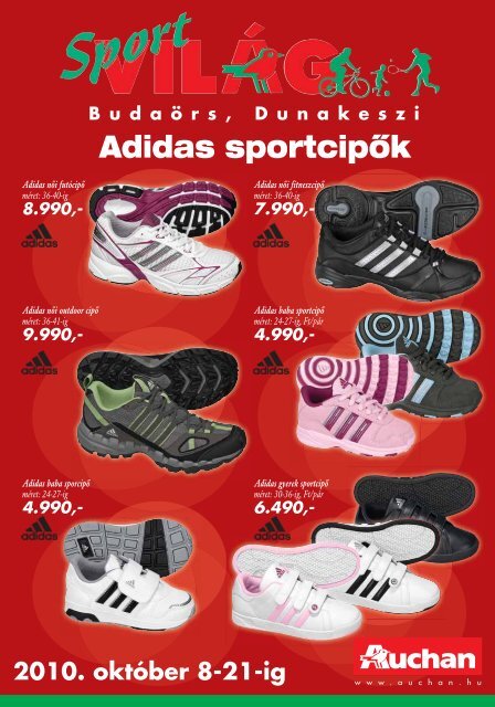 Adidas sportcipôk - Auchan