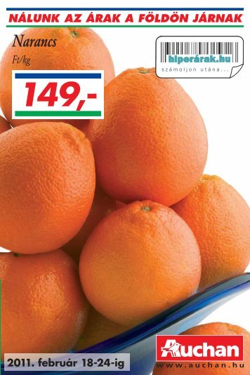 Narancs - Auchan