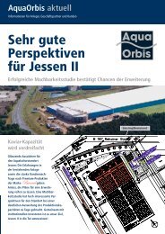 Jessen II in Zahlen - bei Aquaorbis