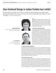 User-Centered Design in sieben Punkten kurz erklärt - Zeix AG