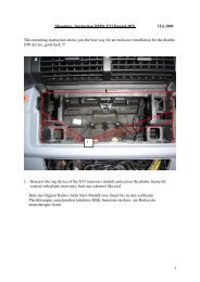 Mounting- Instruction BMW E46 Doppel-DIN - Schmiedmann