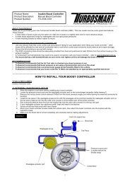 user manual - Turbosmart USA