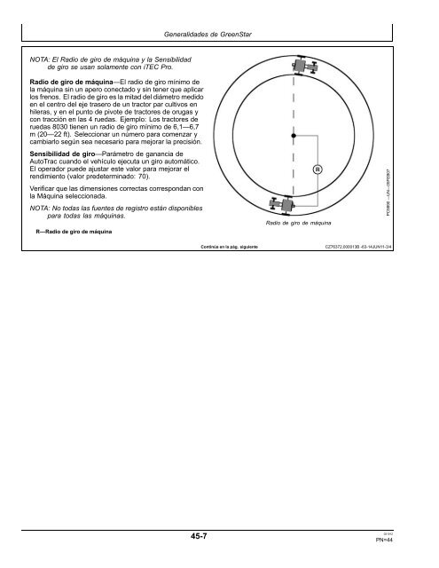 Pantalla GreenStar 2630 - StellarSupport - John Deere