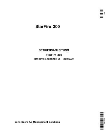 StarFire 300 - StellarSupport - John Deere