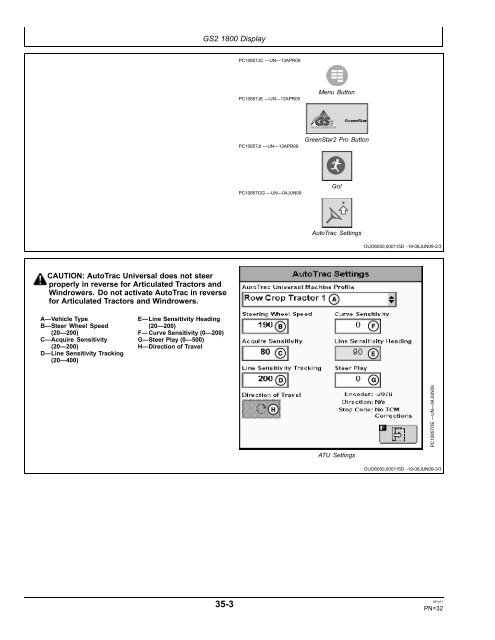 AutoTrac Universal (ATU) - StellarSupport - John Deere