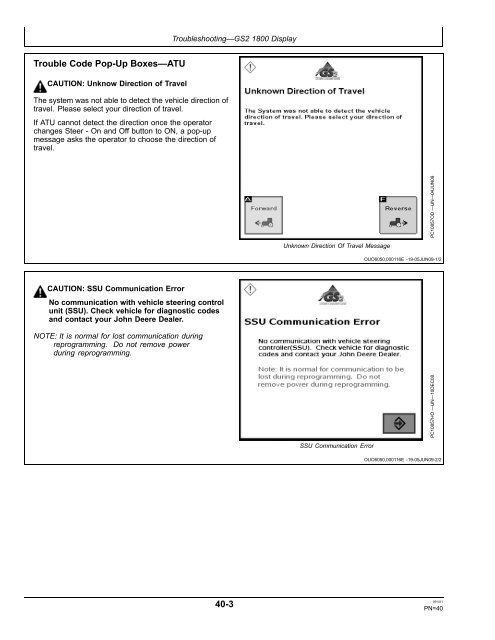 AutoTrac Universal (ATU) - StellarSupport - John Deere