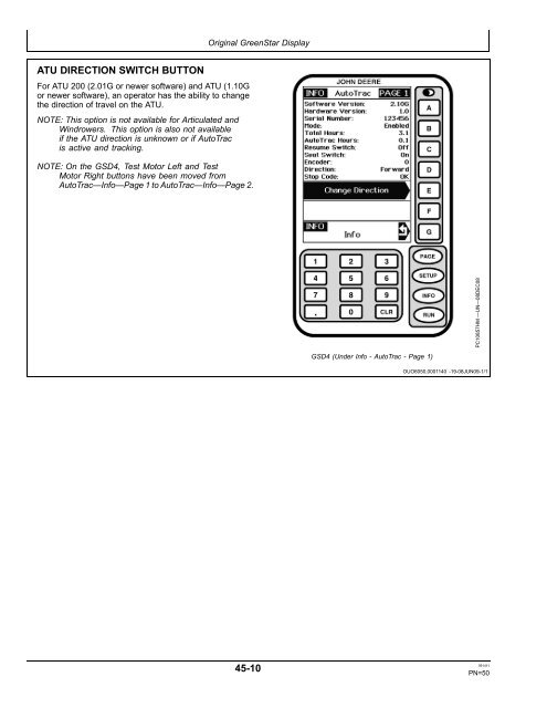 AutoTrac Universal (ATU) - StellarSupport - John Deere