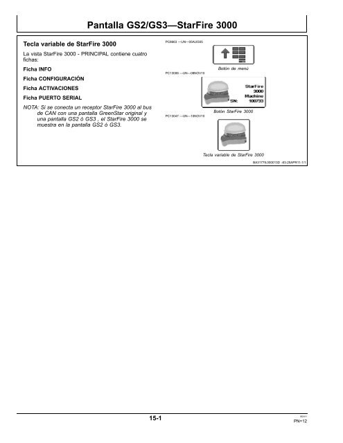 Receptor StarFire 3000 - StellarSupport - John Deere