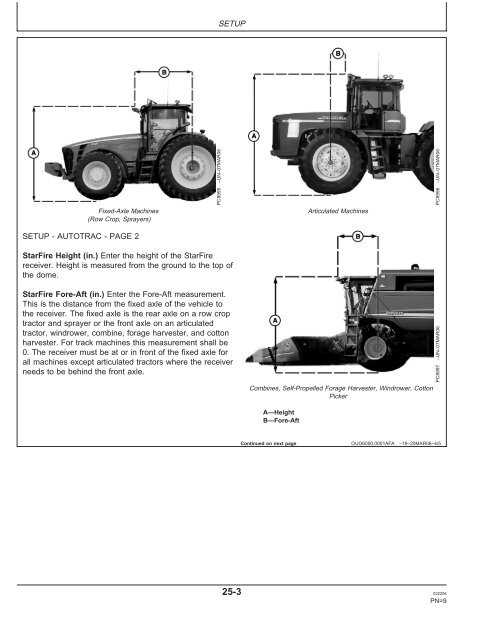 AutoTrac Universal Addendum - StellarSupport - John Deere