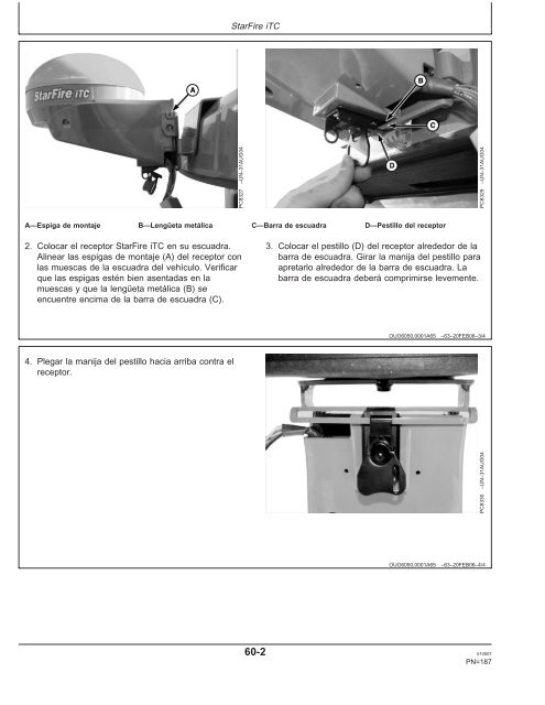 Sistemas de guiado GreenStar - StellarSupport - John Deere