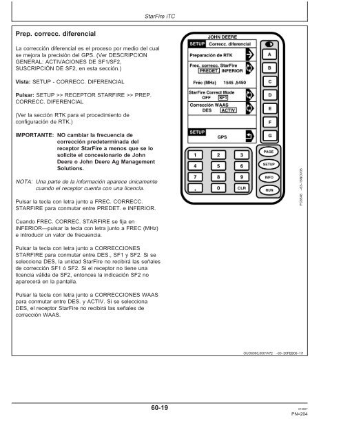 Sistemas de guiado GreenStar - StellarSupport - John Deere