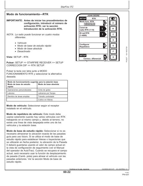 Sistemas de guiado GreenStar - StellarSupport - John Deere