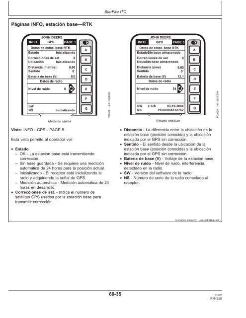 Sistemas de guiado GreenStar - StellarSupport - John Deere