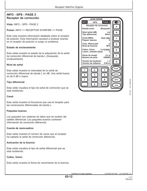 Sistemas de guiado GreenStar - StellarSupport - John Deere