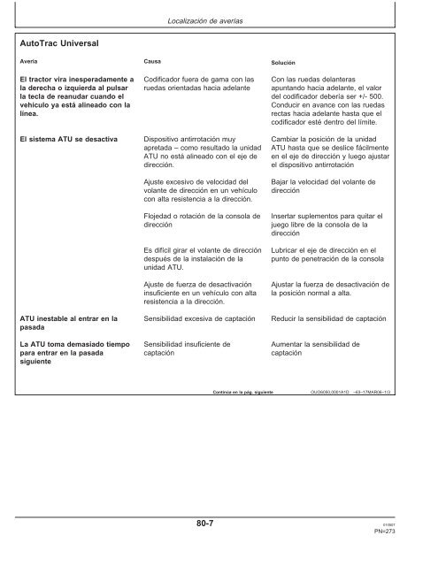 Sistemas de guiado GreenStar - StellarSupport - John Deere