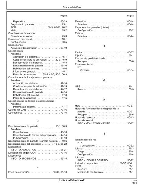 Sistemas de guiado GreenStar - StellarSupport - John Deere