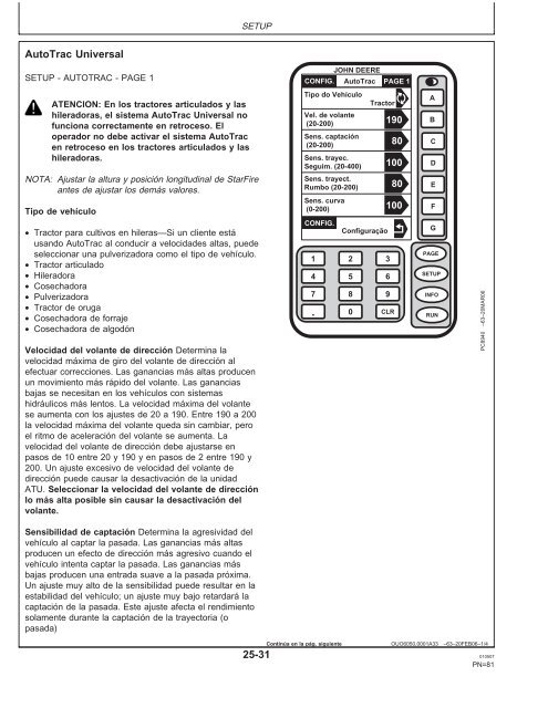 Sistemas de guiado GreenStar - StellarSupport - John Deere