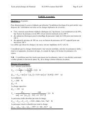 Question 1 (2 points) : - STEP - École Polytechnique de Montréal