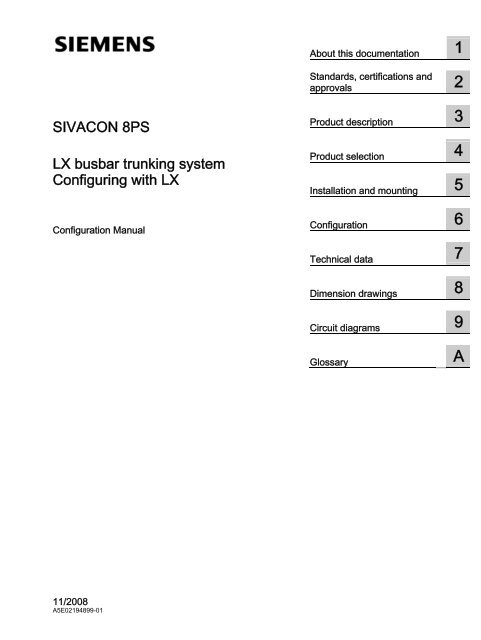 LX Configuration Manual A5E02194899-01