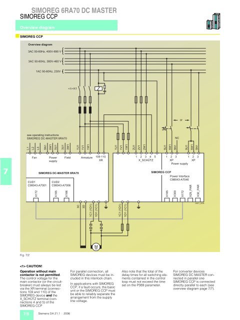 simoreg 6ra70 dc master