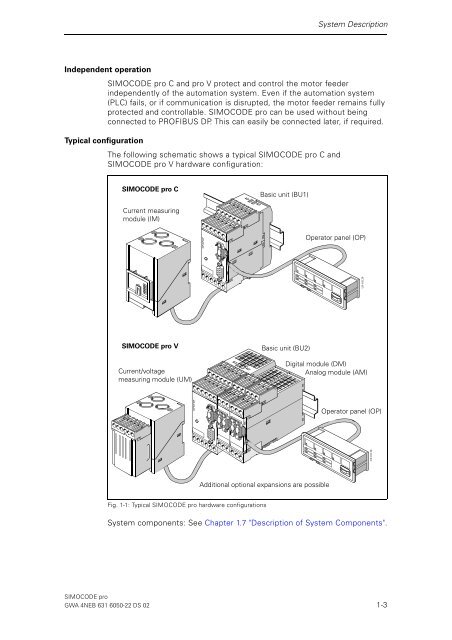 System Manual SIMOCODE pro Edition 03/2007