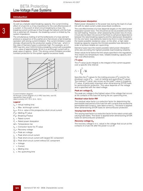 Catalog Add On: BETA Low-Voltage Circuit Protection ...