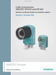 Code-Lesesysteme SIMATIC MV420 und MV440 – Rundum ...