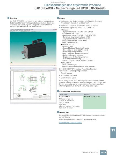 NC61 - 2010 - Siemens