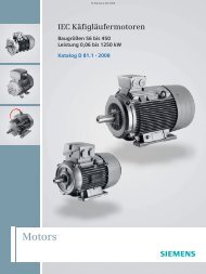 Motors - Siemens