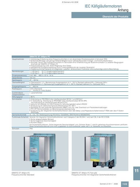 Motors - Siemens