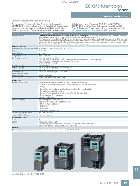 Motors - Siemens