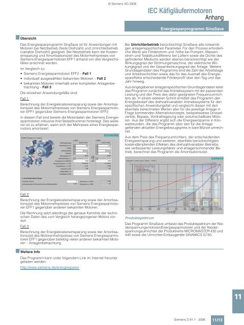 Motors - Siemens