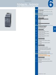 Sanftstarter SIRIUS 3RW