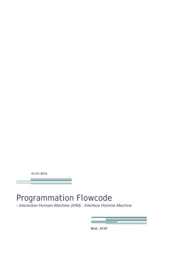 Programmation Flowcode