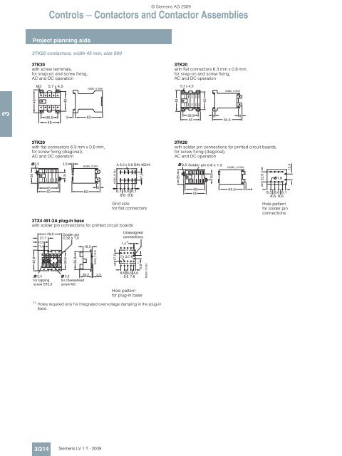 Catalog LV1 T 2009 Chapter 3 EN