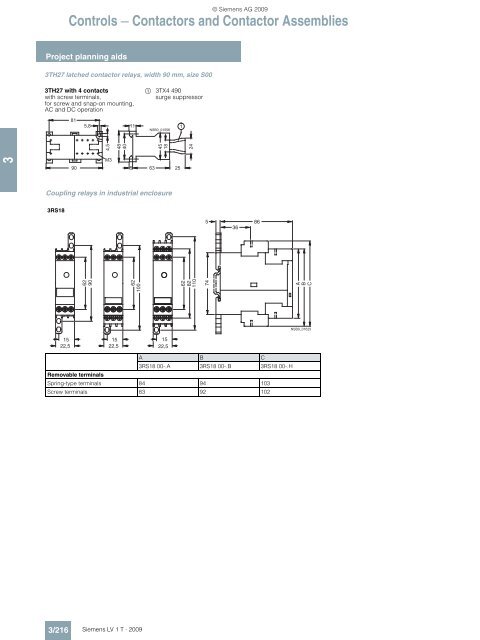 Catalog LV1 T 2009 Chapter 3 EN