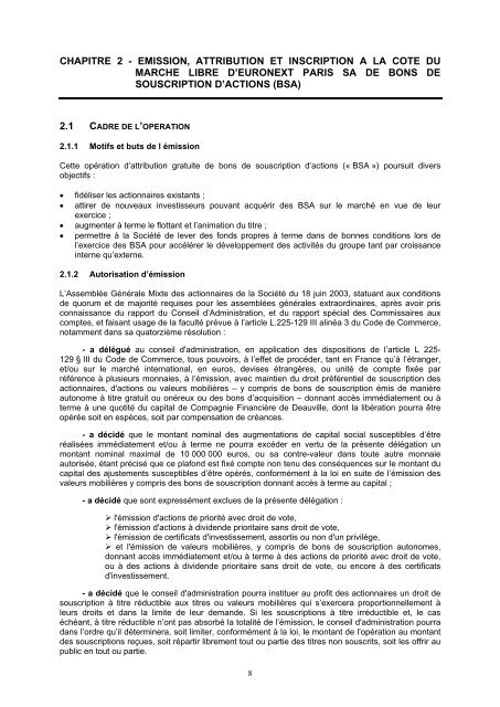 PROSPECTUS SIMPLIFIÉ