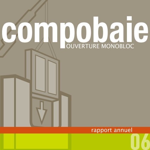 OUVERTURE MONOBLOC rapport annuel