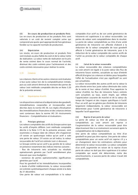 RAPPORT ANNUEL 2008