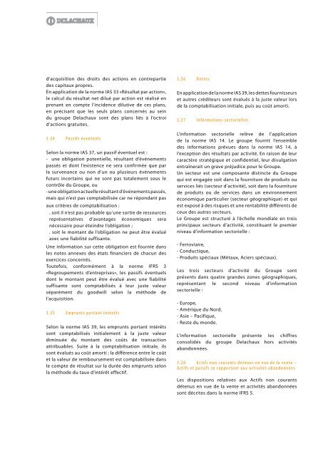 RAPPORT ANNUEL 2008