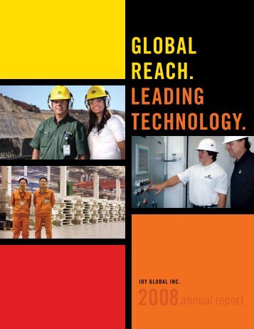 GLOBAL REACH. LEADlNG TECHNOLOGY. - Zonebourse.com
