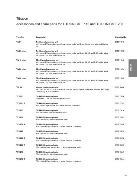 SI Analytics Product List 2010 English - Clarkson Laboratory and ...