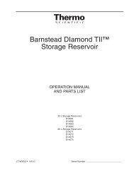 DIamond TII Reservoir B - Clarkson Laboratory and Supply