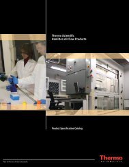 Thermo Scientific Hamilton Air Flow Products - Clarkson Laboratory ...